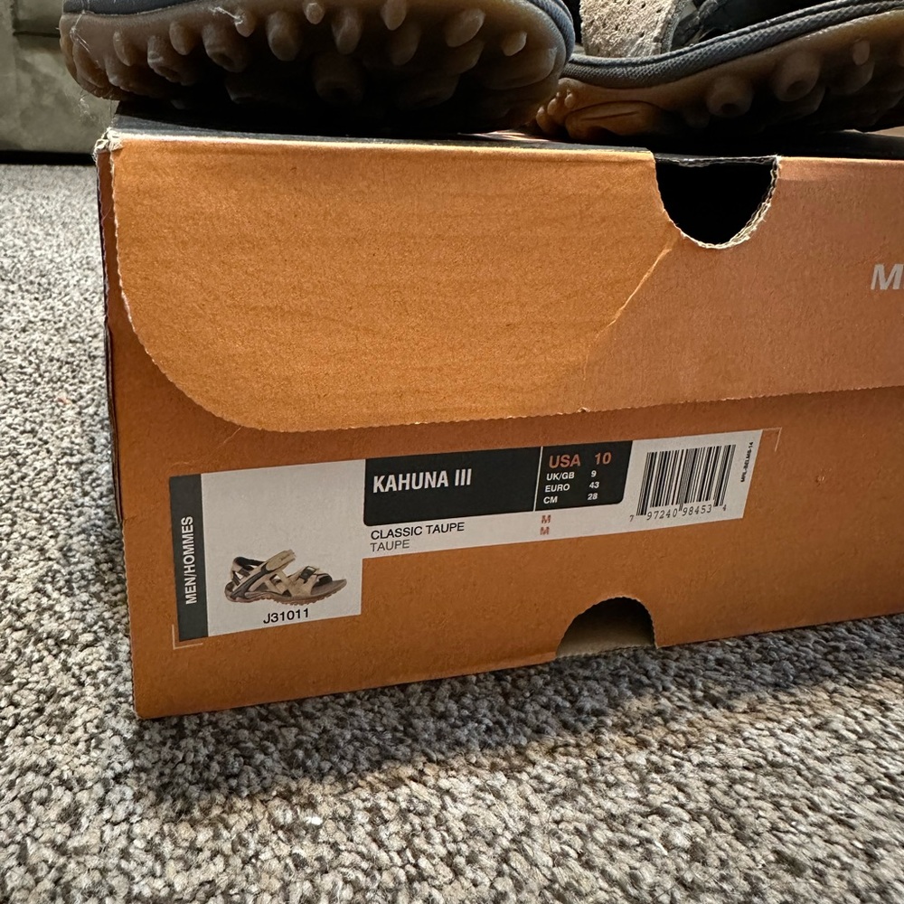 Mens MERRELL sandals